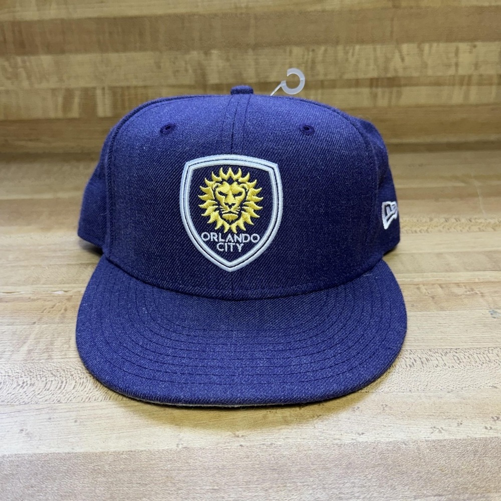 Orlando City SC Hat Cap Snap Back Mens One Size Purple MLS Soccer 9FIFTY New Era